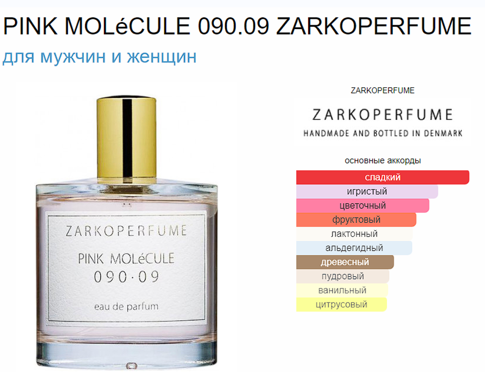 Zarkoperfume PINK MOLeCULE 090.09