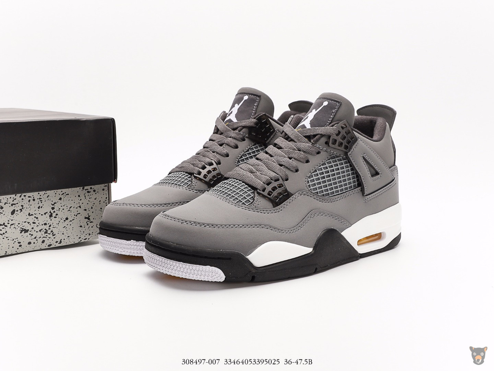 Cool grey air jordan 4 hotsell