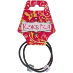 Резинки для волос 2шт «Астория», кристалики, микс 6 цветов, d-5,5см