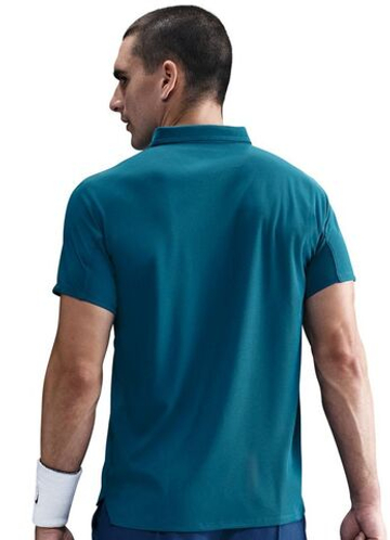 Мужское теннисное поло Nike Court Dri-Fit Advantage Slam - green abyss