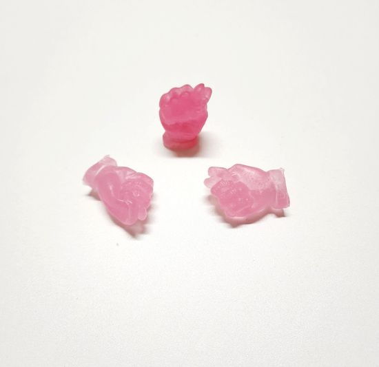 Набор сувенирного мыла розовое "Фиг", 3 штуки