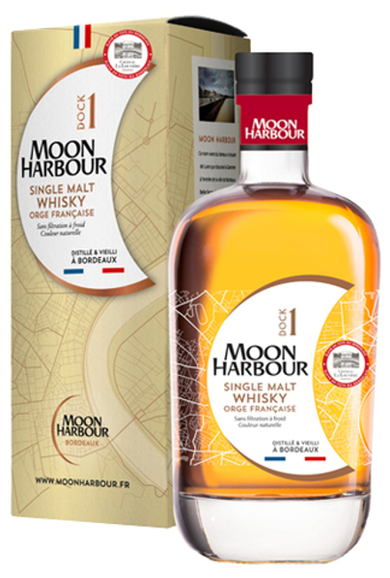 Виски Moon Harbour Dock 1 Single Malt Chateau La Louviere 45,8% 0,7 л