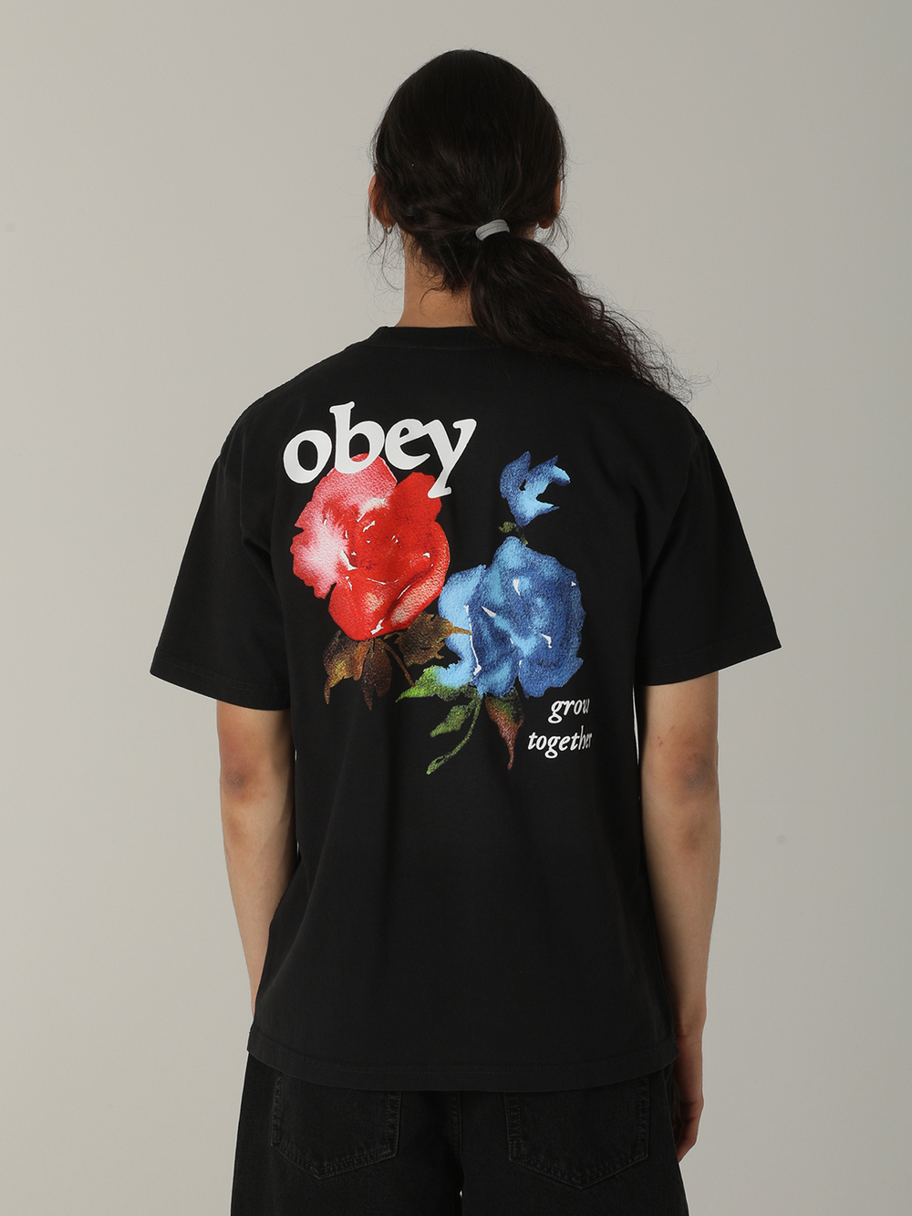 Мужская Футболка Obey Grow Together