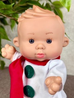 Пупс Marina and Pau 26 cм Nenote Christmas (2944A1)