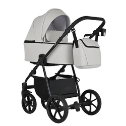 Детская коляска Pituso Tossa Кожа 2 в 1 TS/25/3 Light Grey