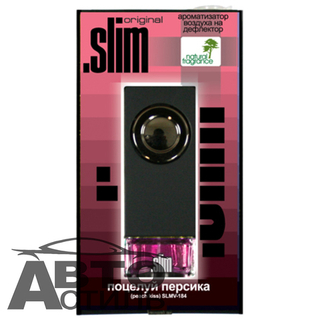 Ароматизатор на обдув SLIM - Поцелуй Персика SLMV -184 (8мл)