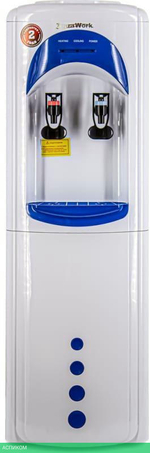 Кулер для воды AquaWork 17LWR белый/синий (00000025886)