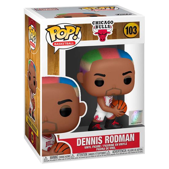 Фигурка Funko POP! NBA Legends Dennis Rodman​​ (Bulls Home) (103) 55216 / Фигурка Фанко ПОП! в виде игрока NBA, Деннис Родман
