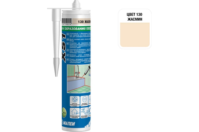 XS1, ТМ МАПЕИ, цвет №130 жасмин, 300мл, Китай, Герметик силиконовый