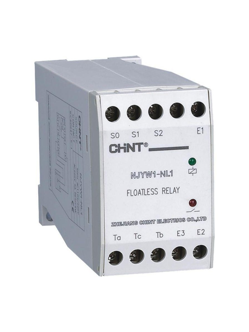 Реле контроля уровня жидкости NJYW1-NL1 AC 110В/220В CHINT 311015