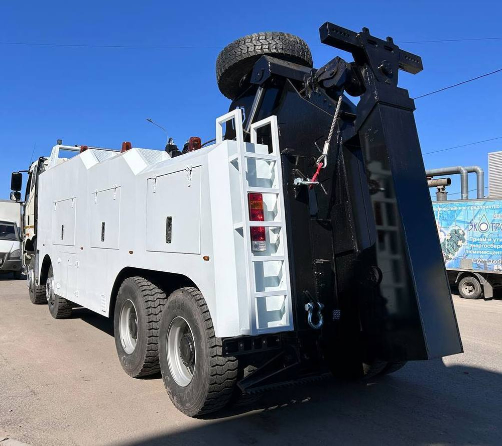 FAW CA3310 тяжелый эвакуатор 8x4