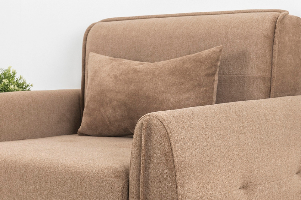 Кресло еврокнижка Анита, Бежевое