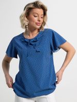 Блуза Сицилия (голубая) Б15247-19М LT Collection