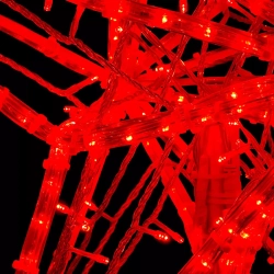 Светодиодная макушка "Кремлевская Звезда" 70 см., Красная, 220В, LTC (LC-13230)