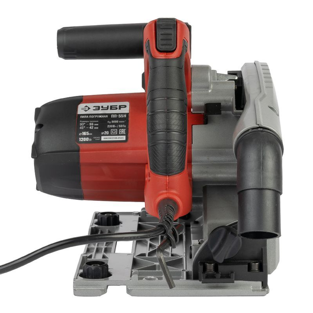 Пила дисковая ЗУБР ПП-55Н 165 мм 1200 Вт