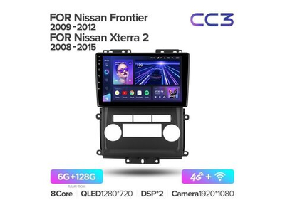 Магнитола Teyes CC3 6-128 Nissan Terra/ Xterra 2018 - 2022 10.2"
