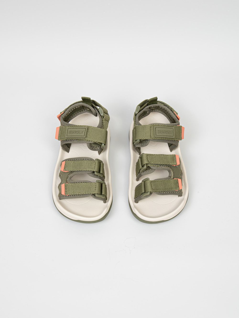 Сандалии "Хаки" на липучке