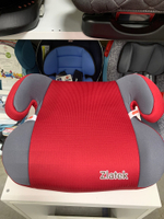 Бустер ZLATEK "Raft" красный, 6-12 лет, 22-36 кг, группа 3, шт