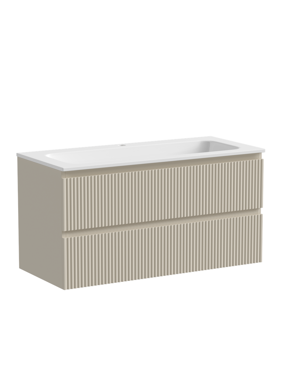 Тумба с раковиной Sancos Snob R 100 см SNR100CE beige soft