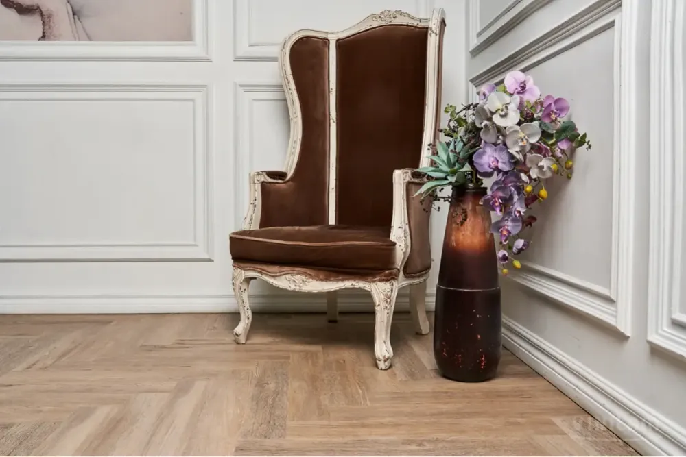 Vinilam Parquet Herringbone Glue Паркет Северный, 2,79 м²