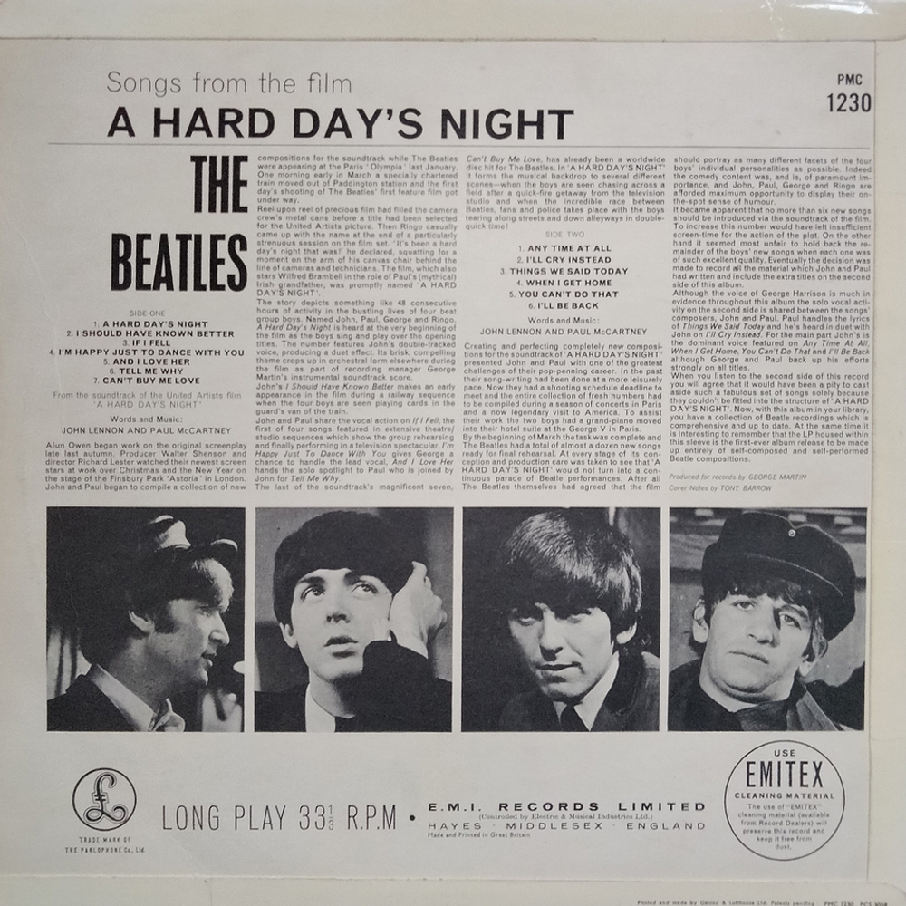The Beatles / A Hard Day's Night (LP)
