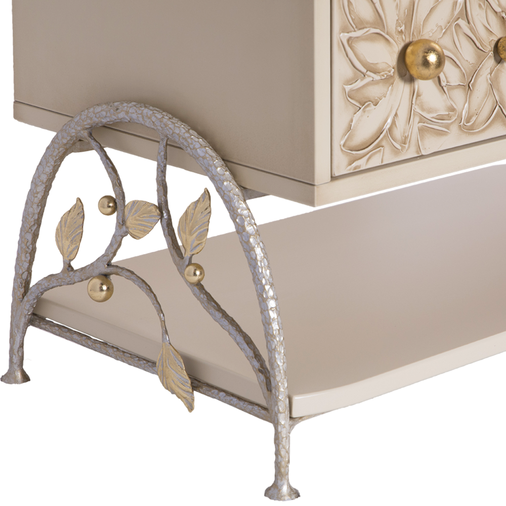 Банкетка Терра Айвори Мраморное золото