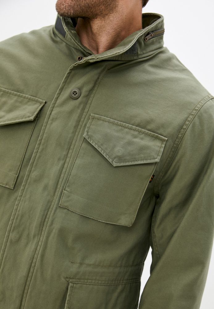 Куртка Alpha Industries M-65 MOD Field Jacket Olive (Оливковая)