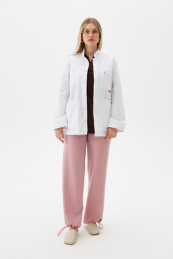 Брюки свободные медицинские женские Йошо, роза