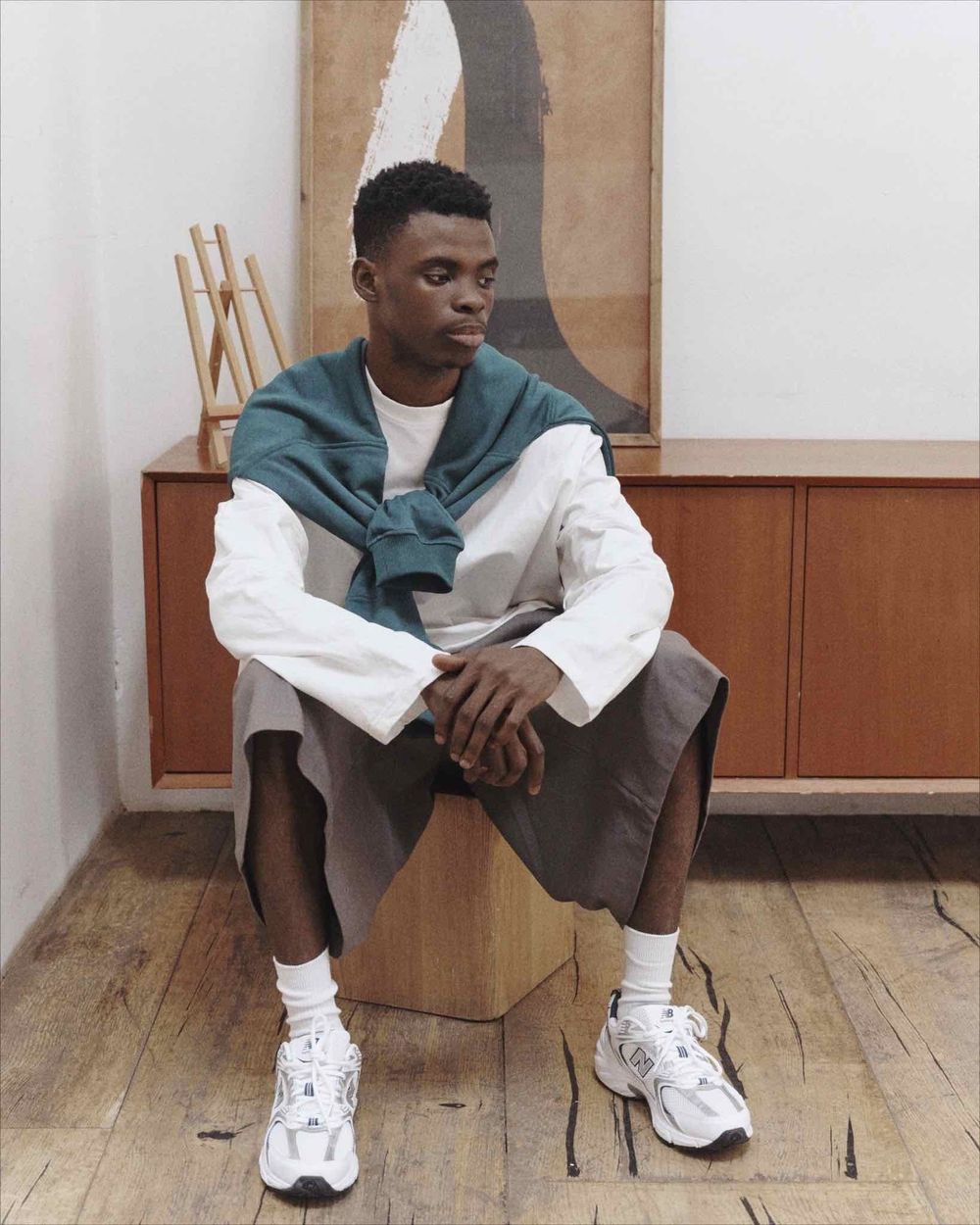 Шорты One Two Baggy Bermuda Shark Skin