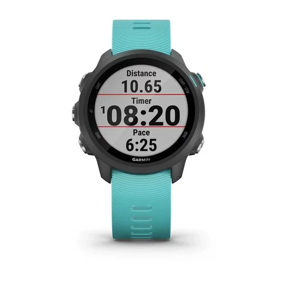 Часы для бега Garmin Forerunner 245 Music, бирюзовый, 010-02120-32