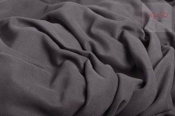 XL-Комплект штор Палермо (графит) и вуаль (белый)