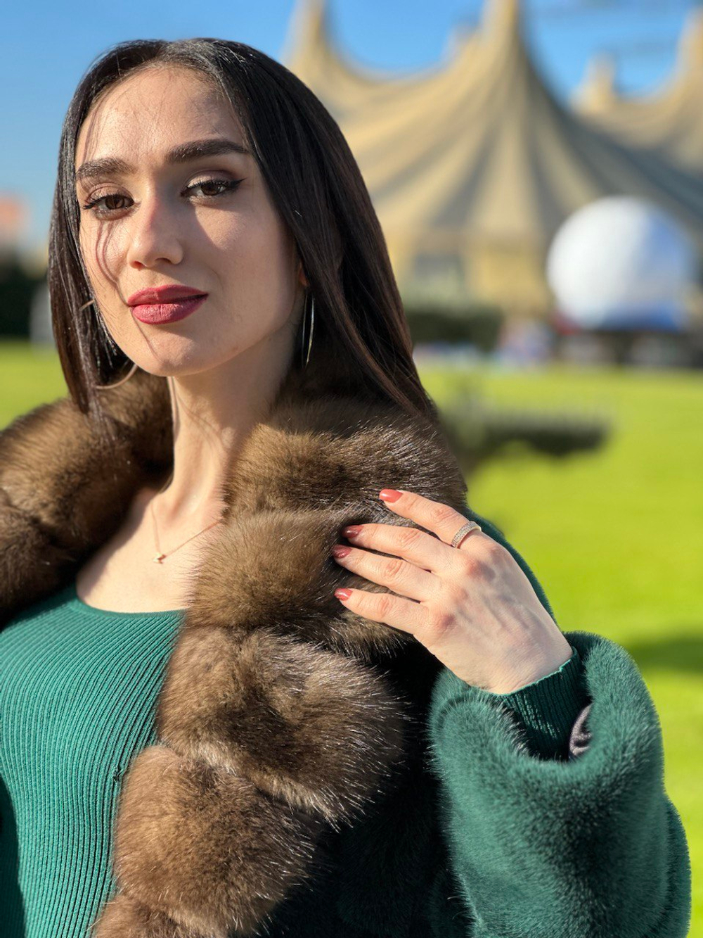 Полушубок из норки