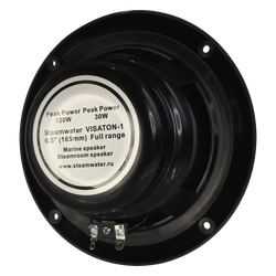 Комплект влагостойкой акустики для бани, сауны и хамама - SW Black ECO VISATON