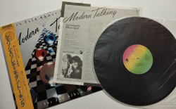 Винтажная виниловая пластинка LP Modern Talking Lets Talk About Love The 2nd Album (Japan 1986)