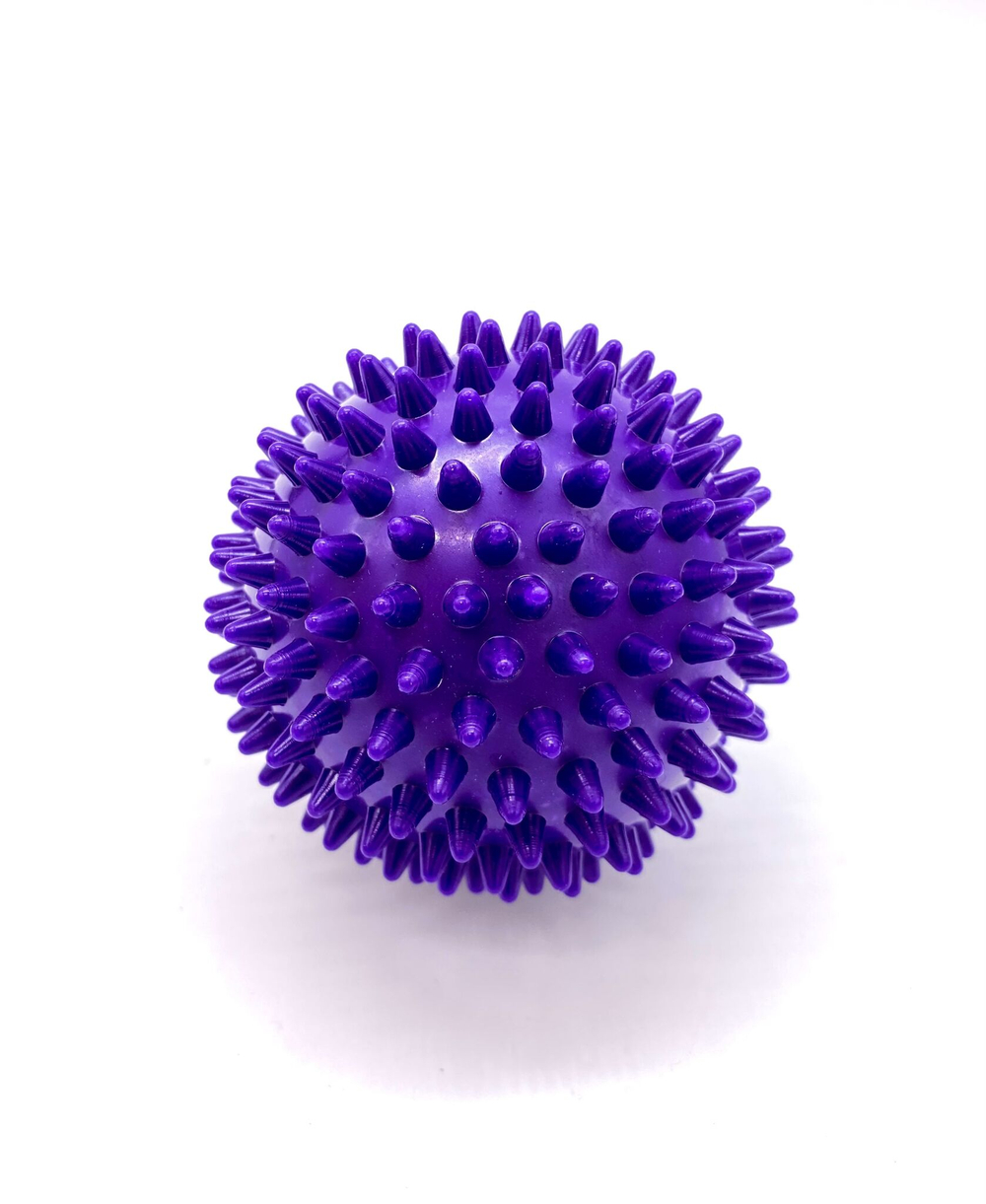 Watermelon Мяч массажный жесткий с шипами "Ёжик" 7 см, мячик массажный, игольчатый, для детей и взрослых, мяч для МФР