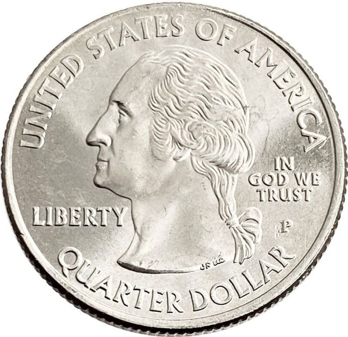 25 центов (1/4 доллара, квотер) 2004 США «Штат Висконсин» (P)