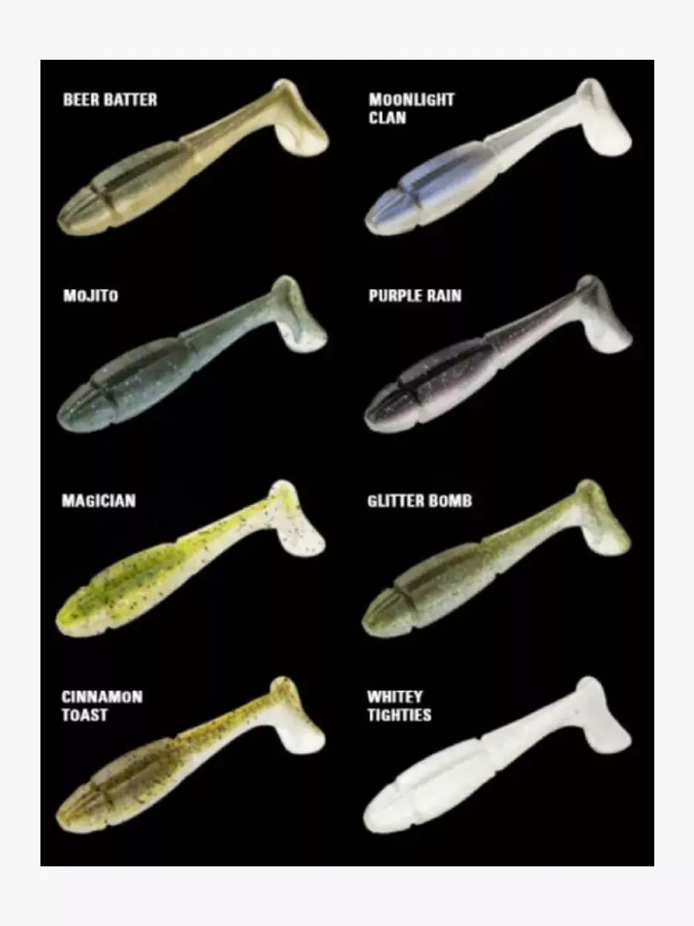 Мягкая приманка 13 FISHING Churro 3.5"/ BB (6шт./уп.)