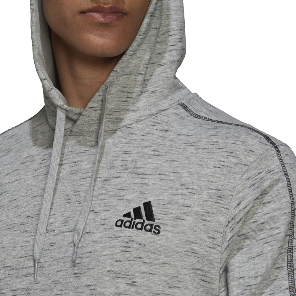 Мужская кофта теннисная adidas Melange Hoody Men - Grey, Black