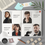 PSD-Шаблон фотокниги "Grafic"