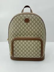 Рюкзак Gucci GG Supreme коричневый