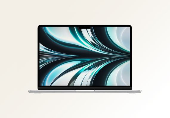 Ноутбук Apple MacBook Air 13.6&quot; (M2, 8 Gb, 256 Gb SSD) Серебристый (MLXY3) Русифицированный