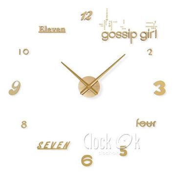 Настенные 3D часы "GOSSIP GIRL"