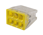 Клемма 2273-246 с пастой, 6 проводов 1,0-2,5 мм2 (5 шт.) 170193
