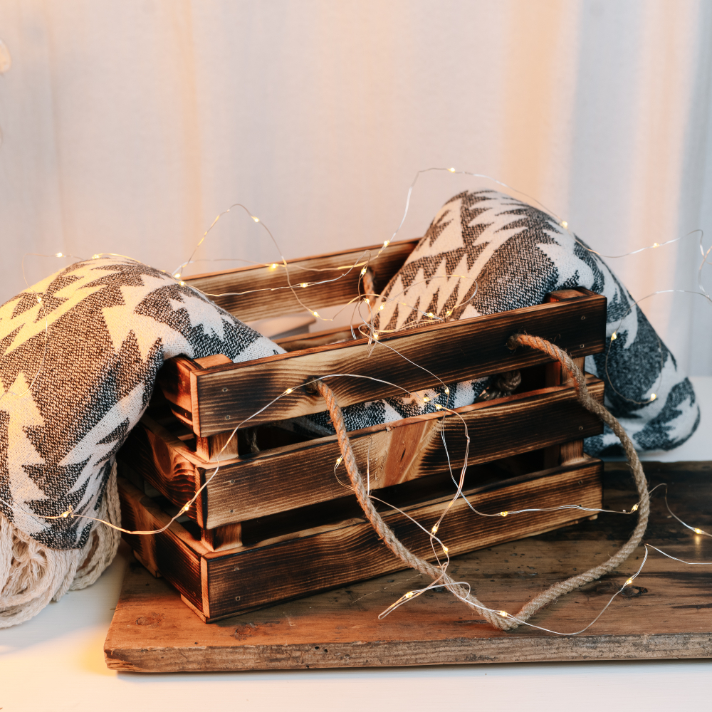 Деревянный подарочный декоративный короб, ящик для хранения из древесины Сибирского Кедра. PK28