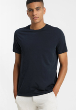 Armani Exchange T-SHIRT SLIM FIT - Базовая футболка - Синий