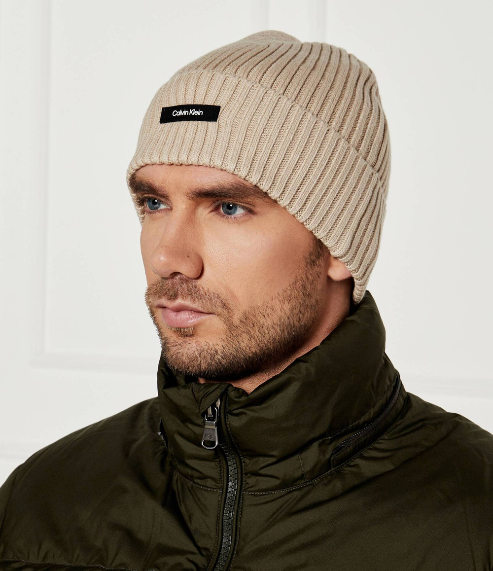 Шапка Calvin Klein - бежевый(K50K512362)