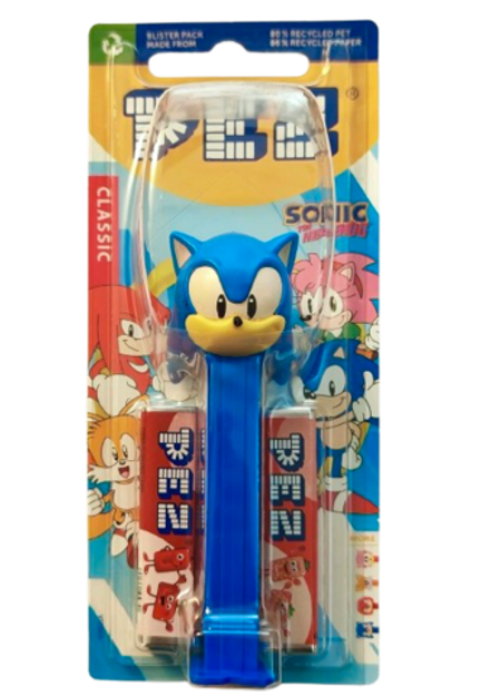 Игрушка-дозатор Sonic the Hedgehog для конфет Pez Соник