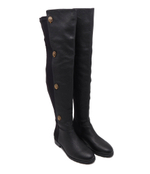 Кожаные ботфорты Kurt Geiger - черный(572000109)