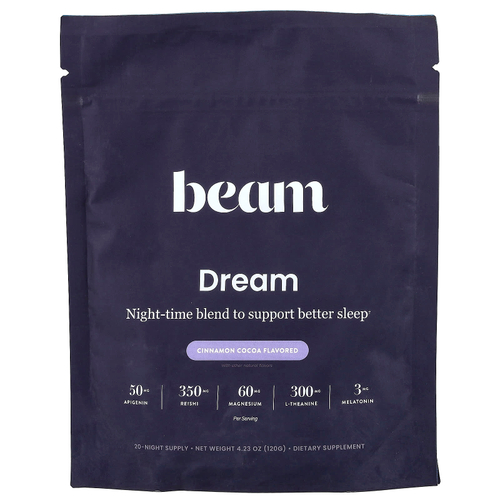 Beam, Dream, корица и какао, 120 г (4,23 унции)