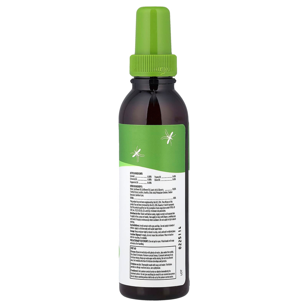 Quantum Health, Buzz Away Extreme®, средство от комаров и клещей, свежесть, 118 мл (4 жидк. унции)